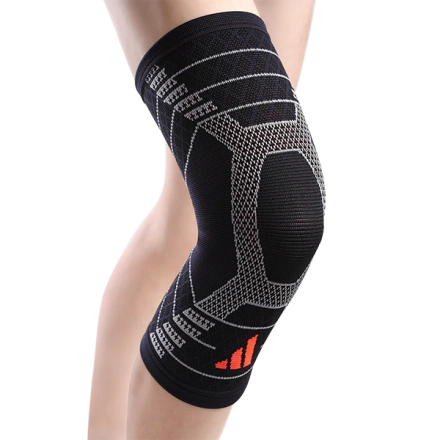 【台灣製】adidas AEROREADY WUCHT P3 高機能3D立體針織加強型彈性運動護膝套-1
