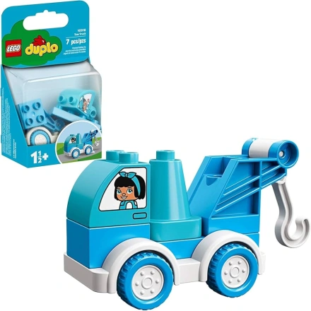 LEGO樂高 DUPLO 拖吊車Tow Truck 積木 立體積木-0